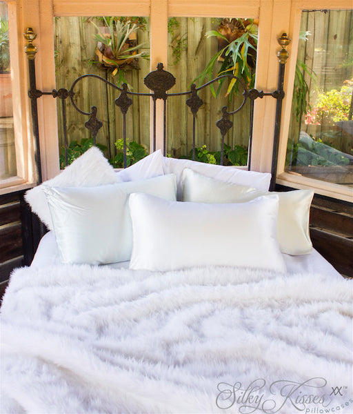 Silk Pillowcase White