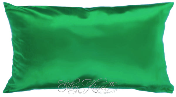 Mid Green Mulberry Silk Pillowcase