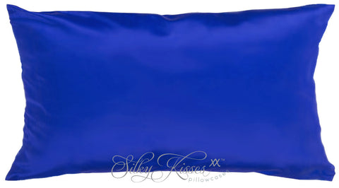 Royal Blue Mulberry Silk Pillow Case