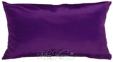Dark Purple Silk Pillow Case 22 momme