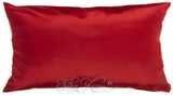 Dark Red Silk Pillowcase - Luxury Bedding